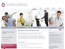 Tablet Screenshot of buschmann-bretzel.de